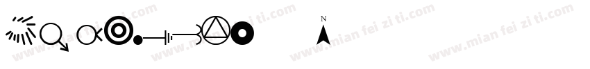 ESRINorth 常规字体转换